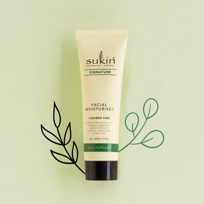 Producto Sukin crema facial hidratante