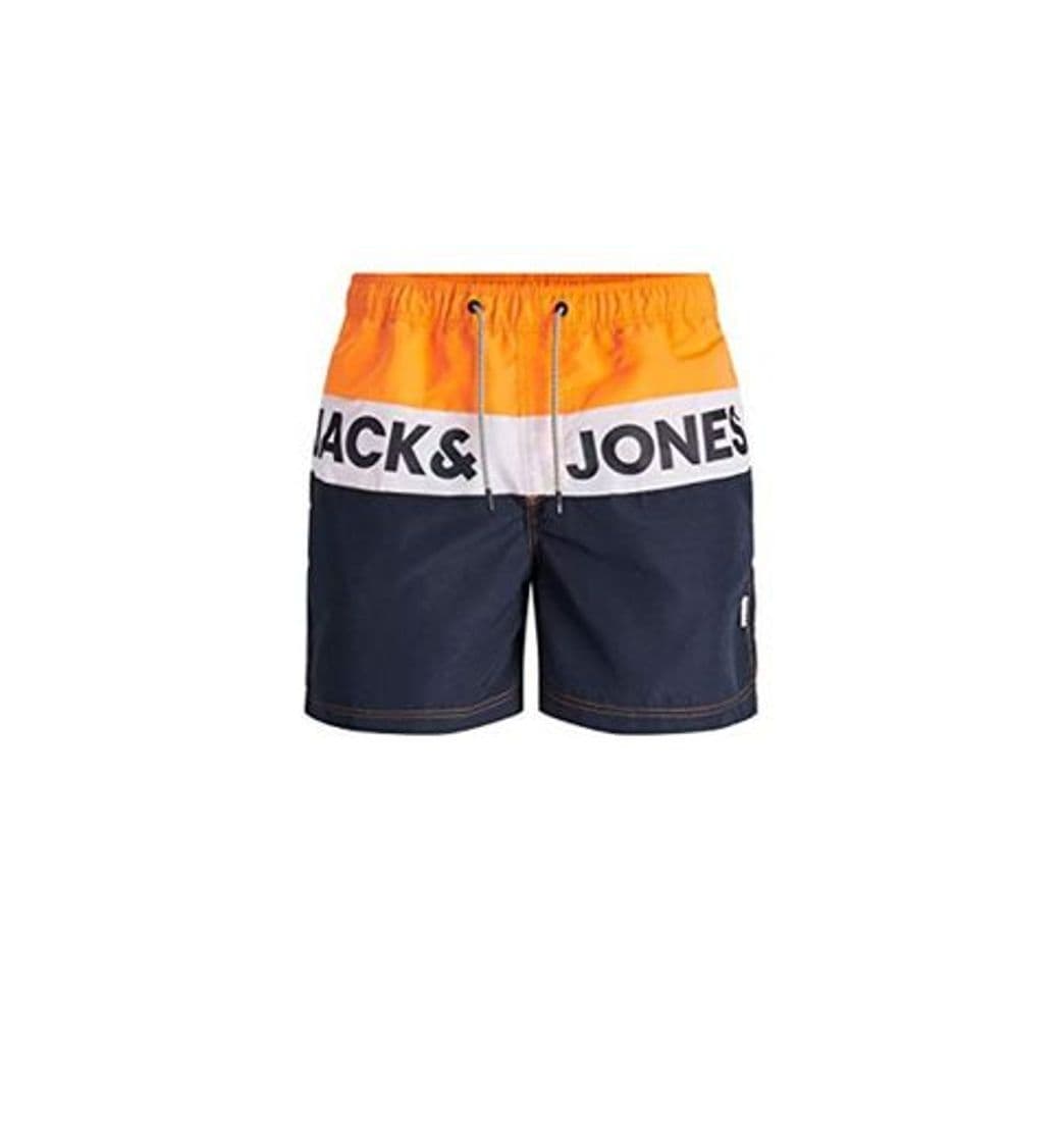 Fashion Jack & Jones – Bañador para hombre con logotipo Llama