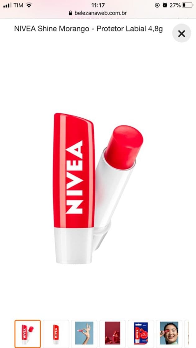 Fashion Protetor Labial NIVEA Shine 