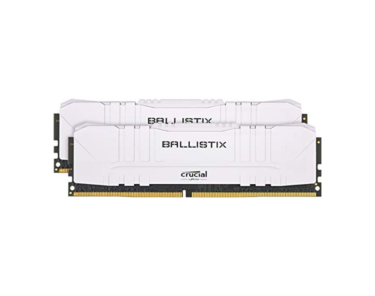 Producto Crucial Ballistix BL2K8G32C16U4W 3200 MHz, DDR4, DRAM, Memoria Gamer para Ordenadores de