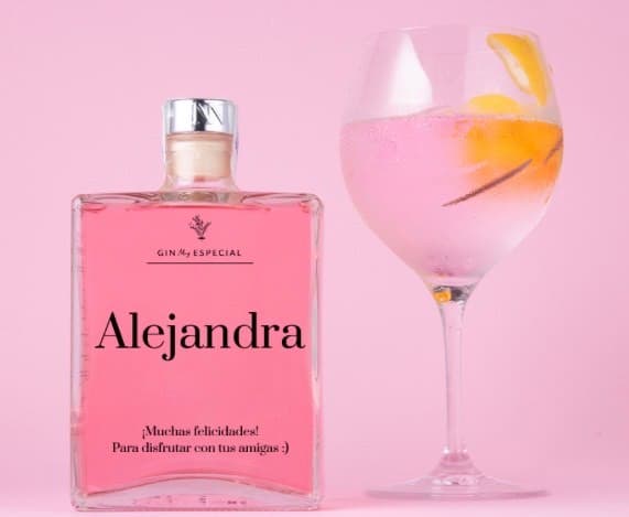 Product Gin premium personalizada 