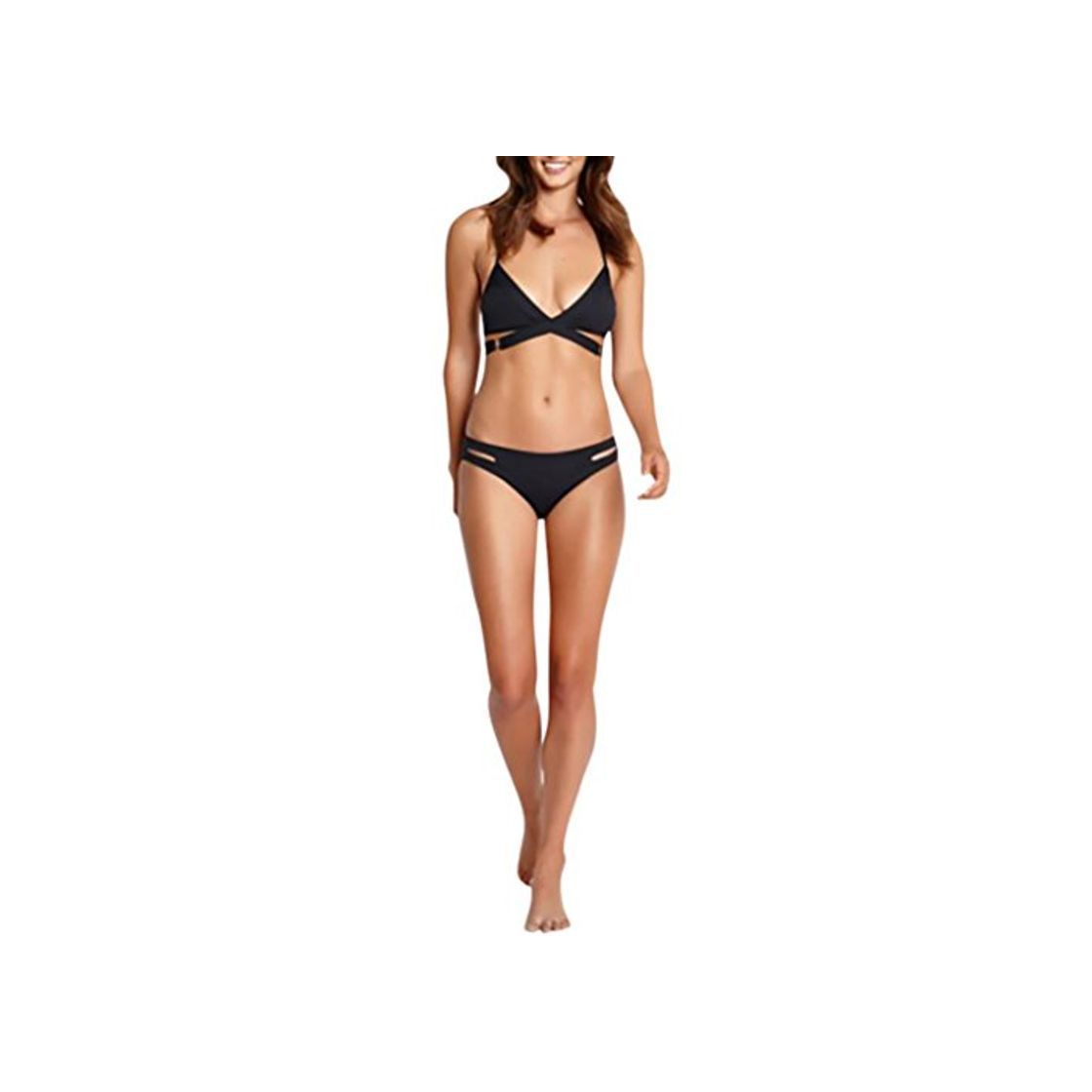 Moda Amlaiworld Bikinis Sexy de Mujer Conjunto de Trajes de baño Push Up