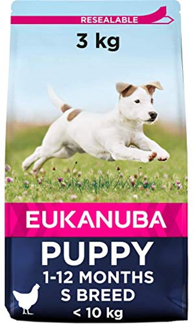 Product EUKANUBA Cachorro de Raza Pequeña en Crecimiento rico en pollo fresco [3