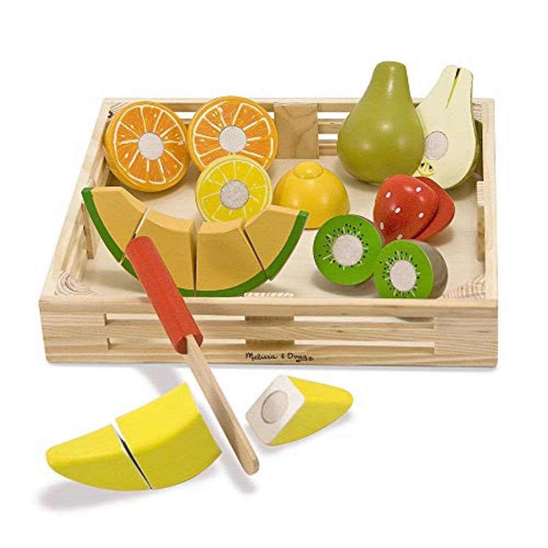 Place Melissa & Doug- Set Frutas Madera para Cortar