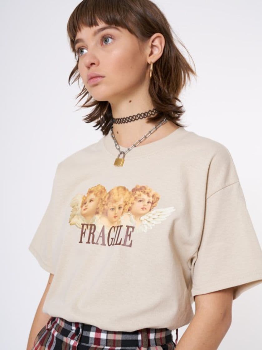 Moda FRAGILE ANGELS T-SHIRT