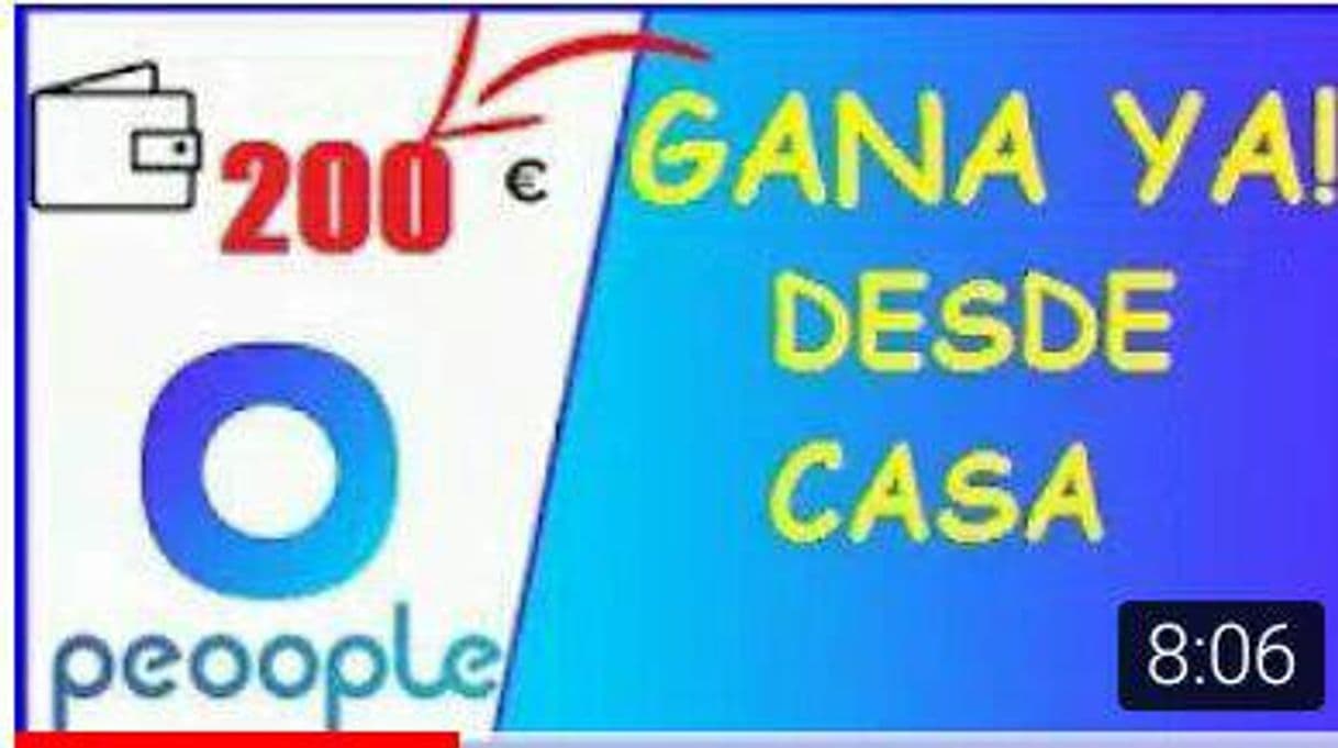 Moda Ganar dinero con peoople! - YouTube