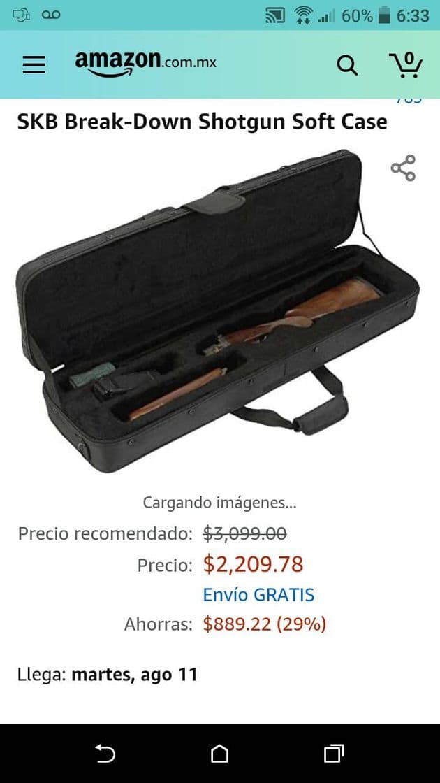 Producto Rifle de aire comprimido para caza menor