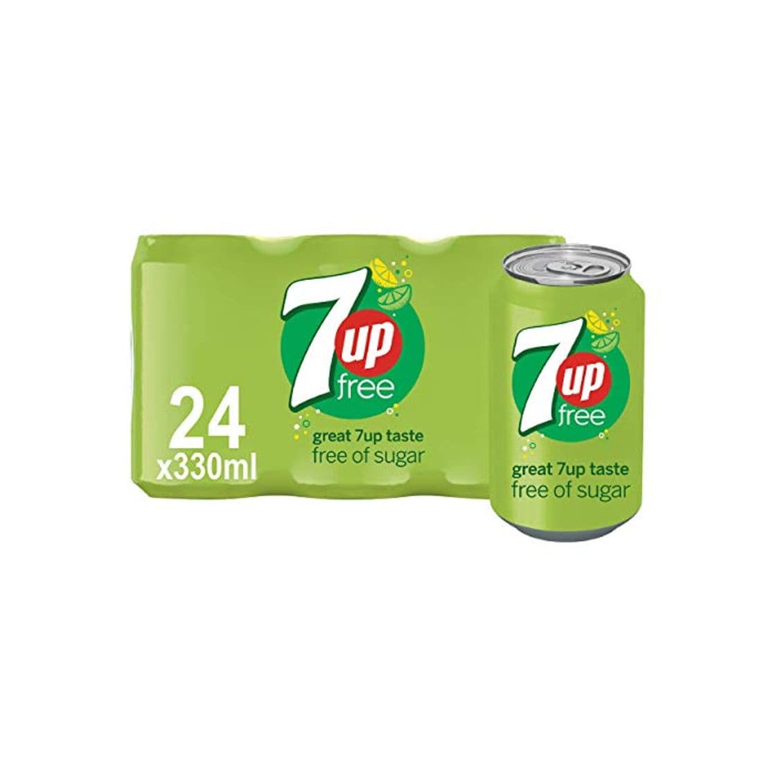 Producto Britvic dieta 7-up gaseosas suave en lata Limón y Lima Drink 330 ml