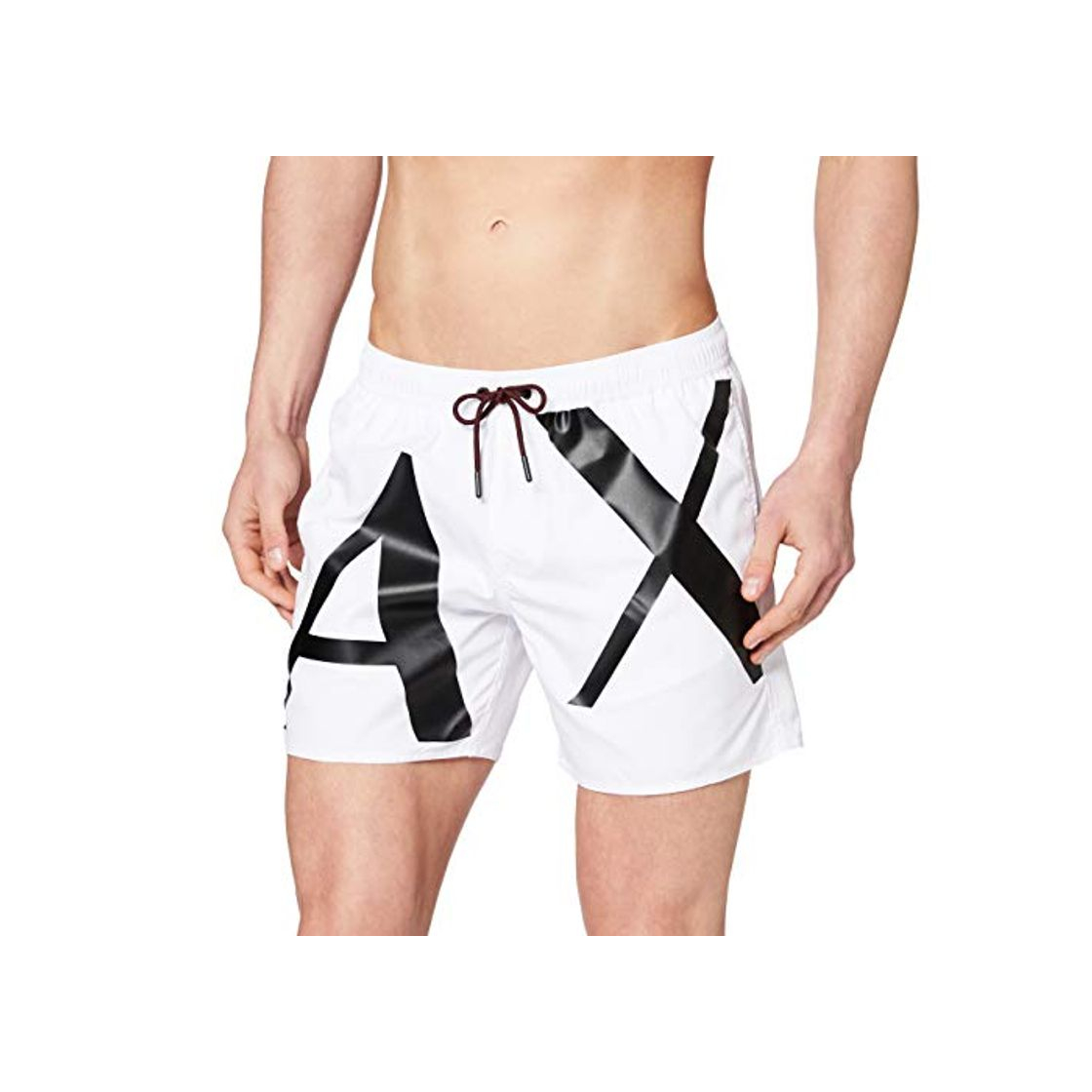 Moda Armani Exchange The Billboard Bañador, Blanco