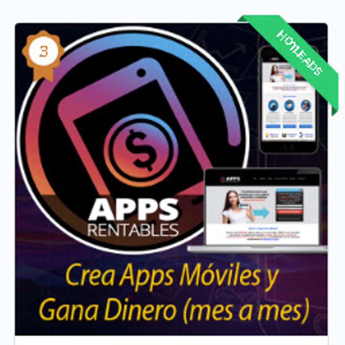 Moda Crea apps móviles y gana dinero (mes a mes)