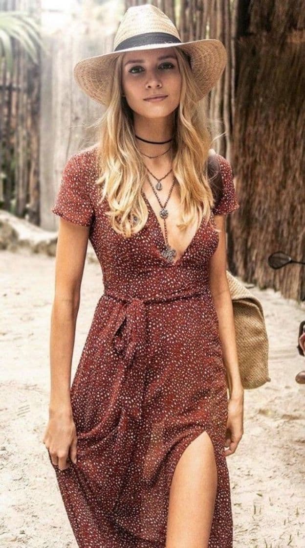 Moda Vestido Hippie