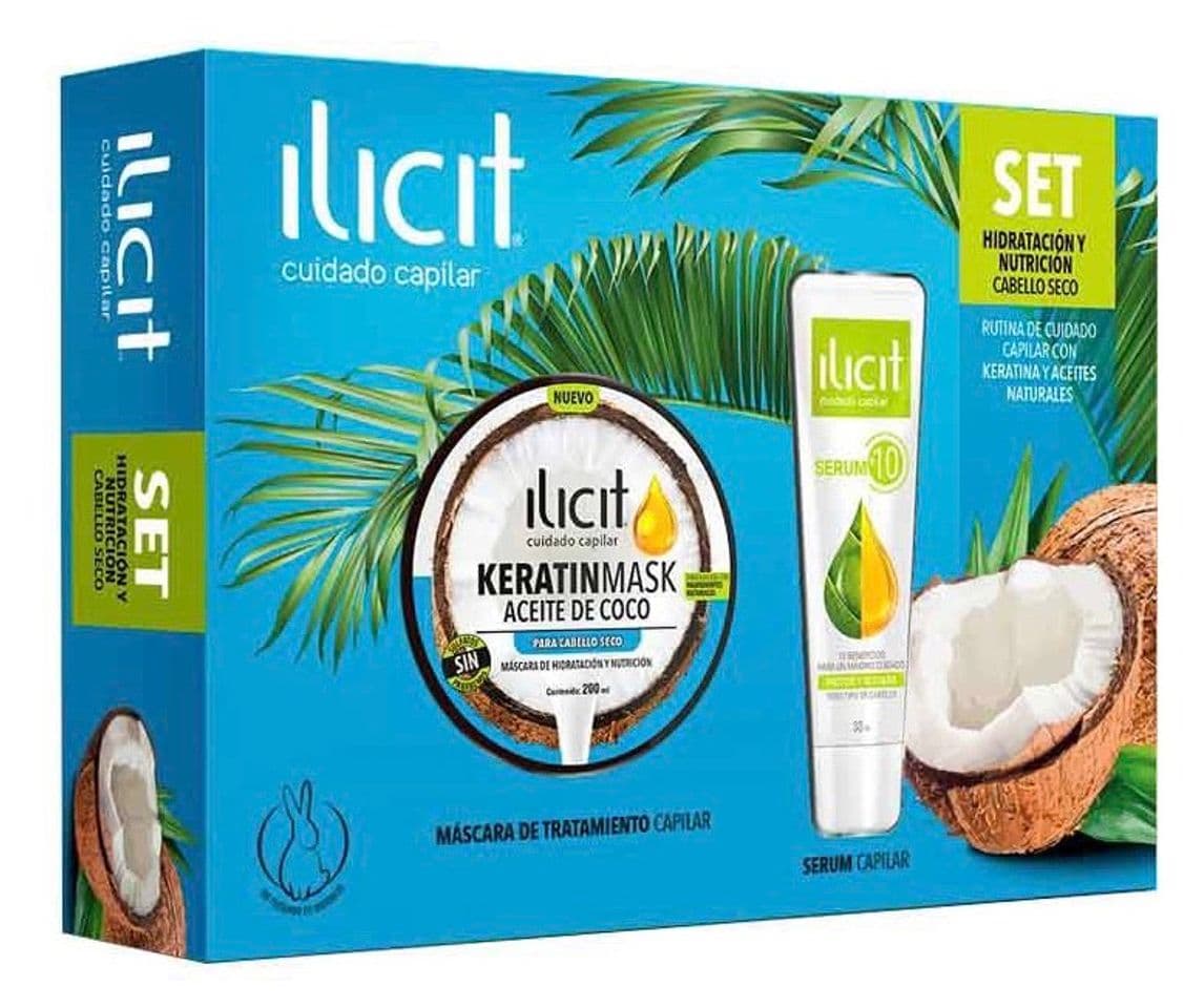 Moda Mascarilla coco-keratina Ilicit+ serum+10 