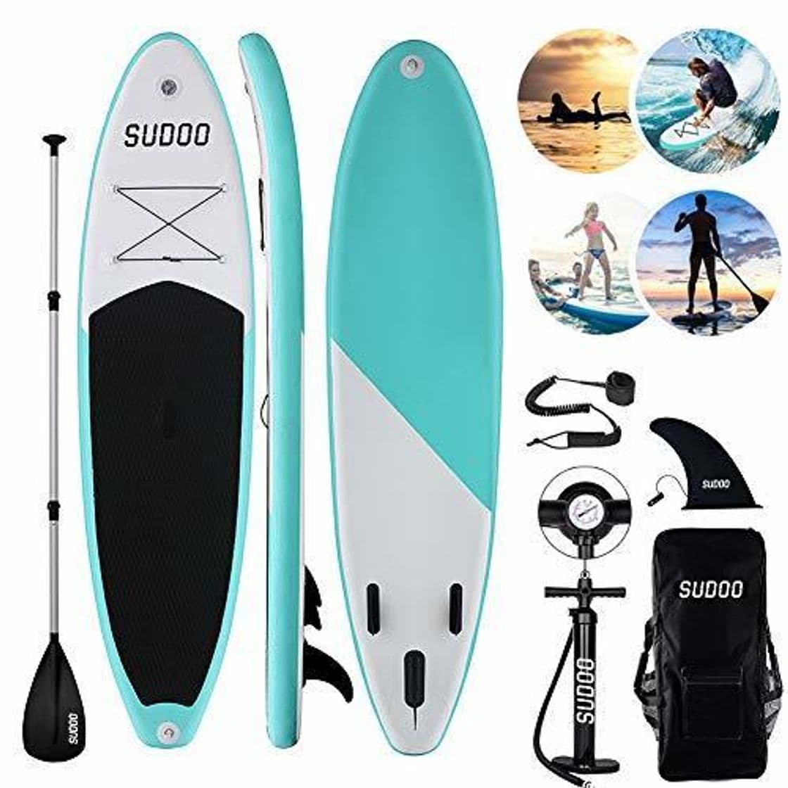 Product Triclicks Tabla Hinchable Paddle Surf/Sup Paddel Surf con Bomba