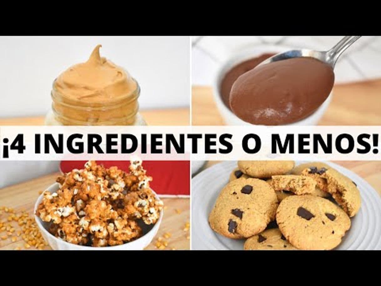 Fashion POSTRES VEGANOS DE 4 INGREDIENTES O MENOS! - YouTube