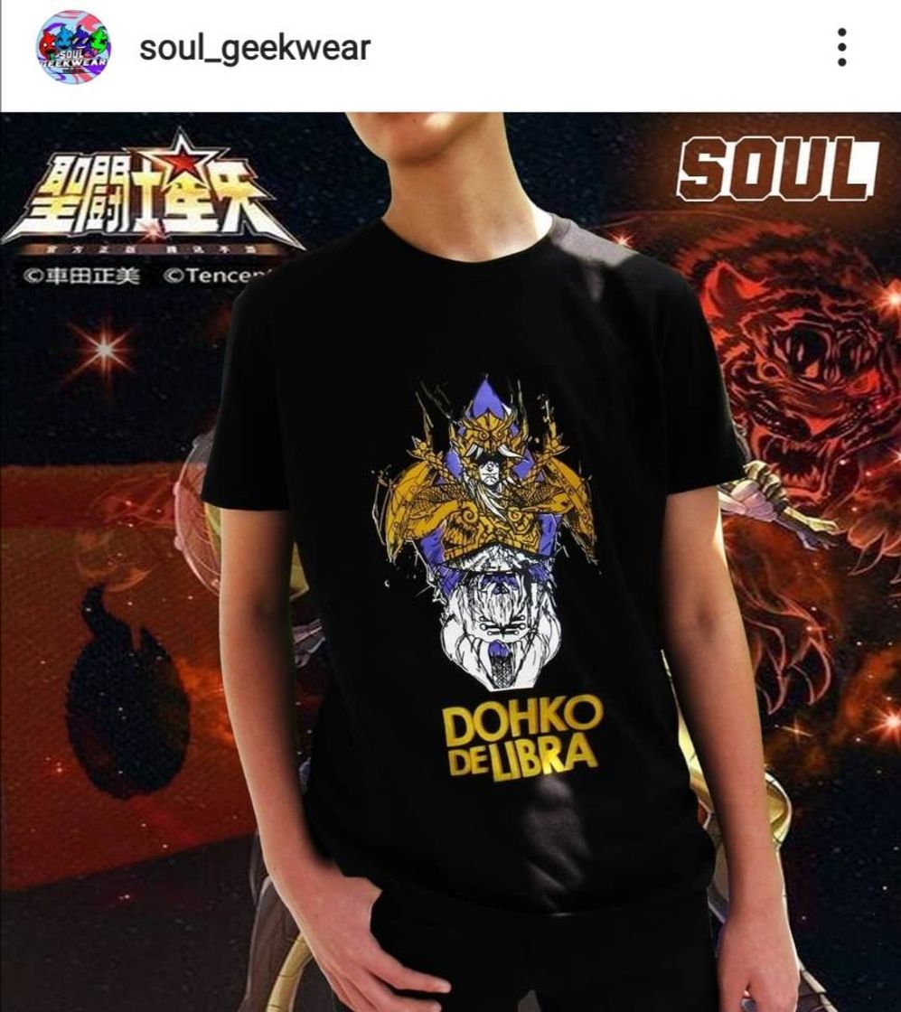 Producto Polo Saint Seiya