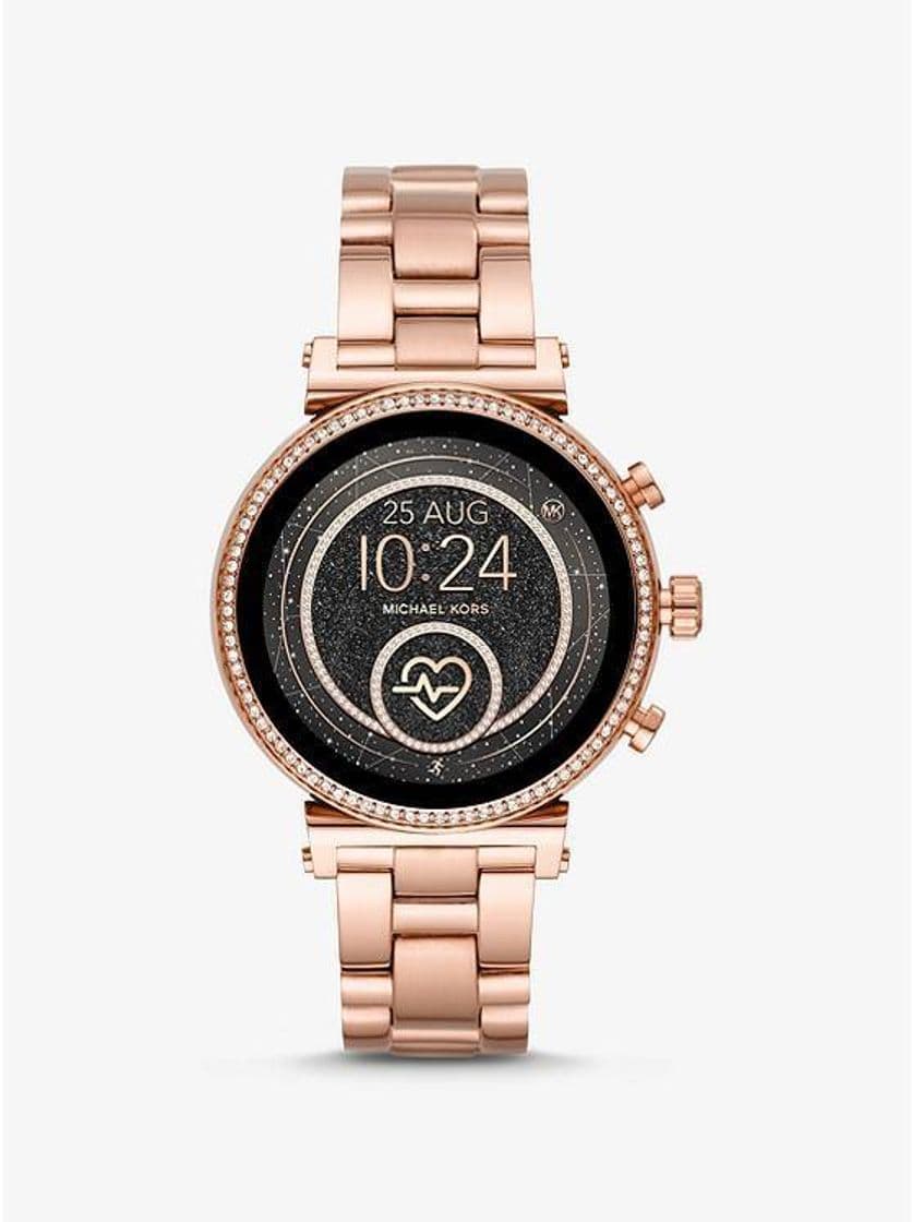 Producto Sofie Heart Rate Rose Gold-Tone Smartwatch

