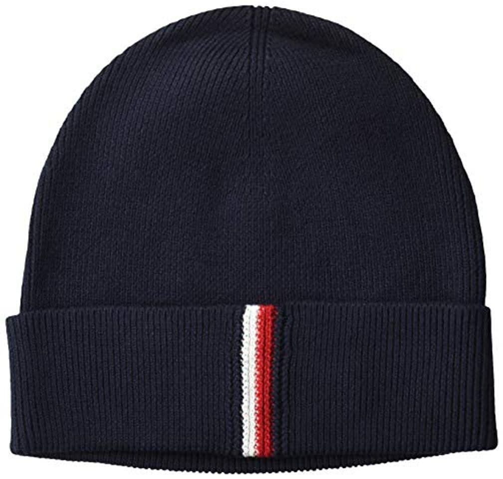 Fashion Tommy Hilfiger TH Rib Beanie Gorro de Punto,