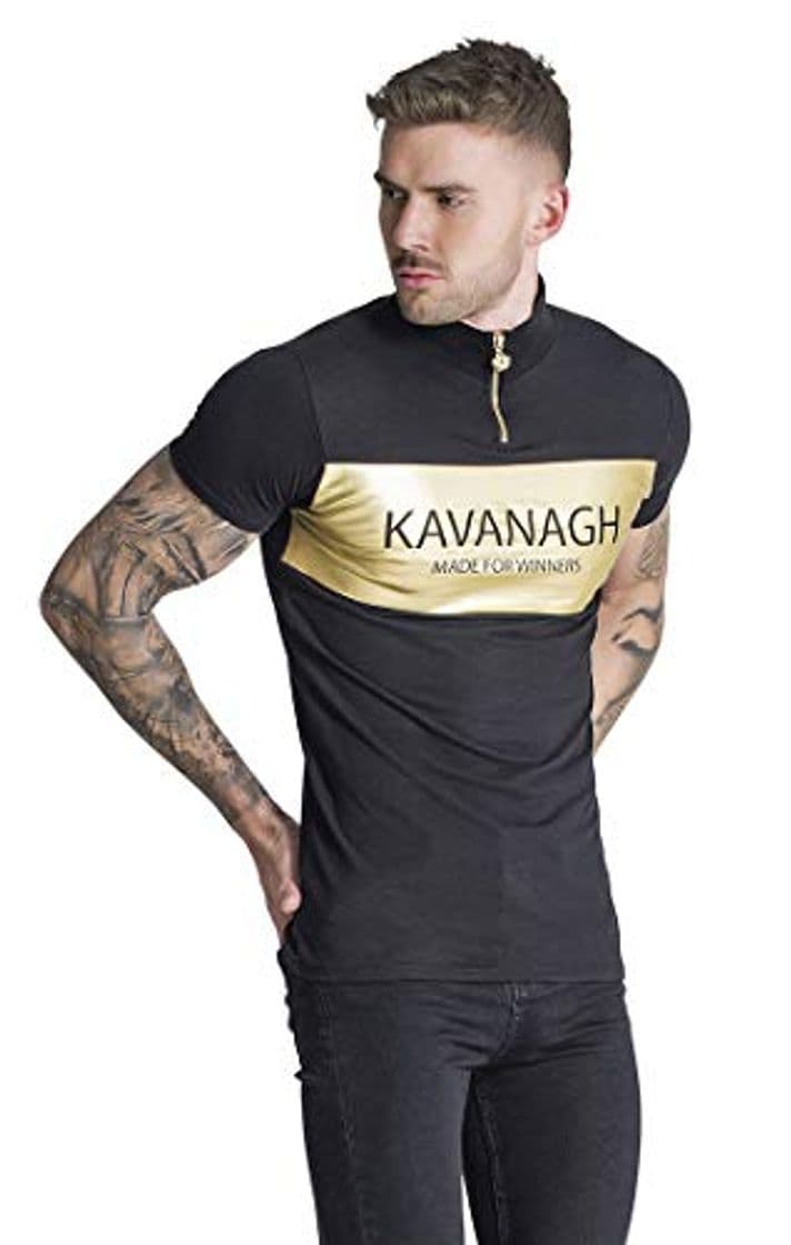 Fashion Gianni Kavanagh Black Winners Alphabet Turtleneck tee Camiseta