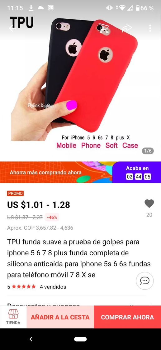 Fashion Envío gratis estuche iPhone