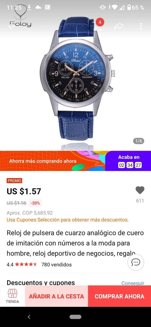 Fashion Relojes en menos de 5 dólares