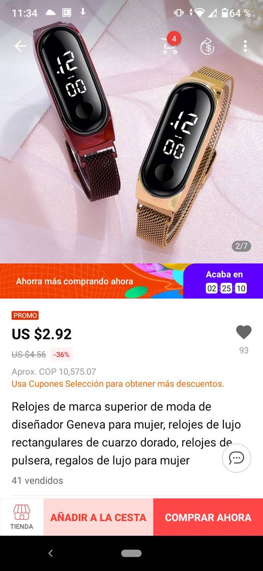 Product Reloj en menos de 5 dólares