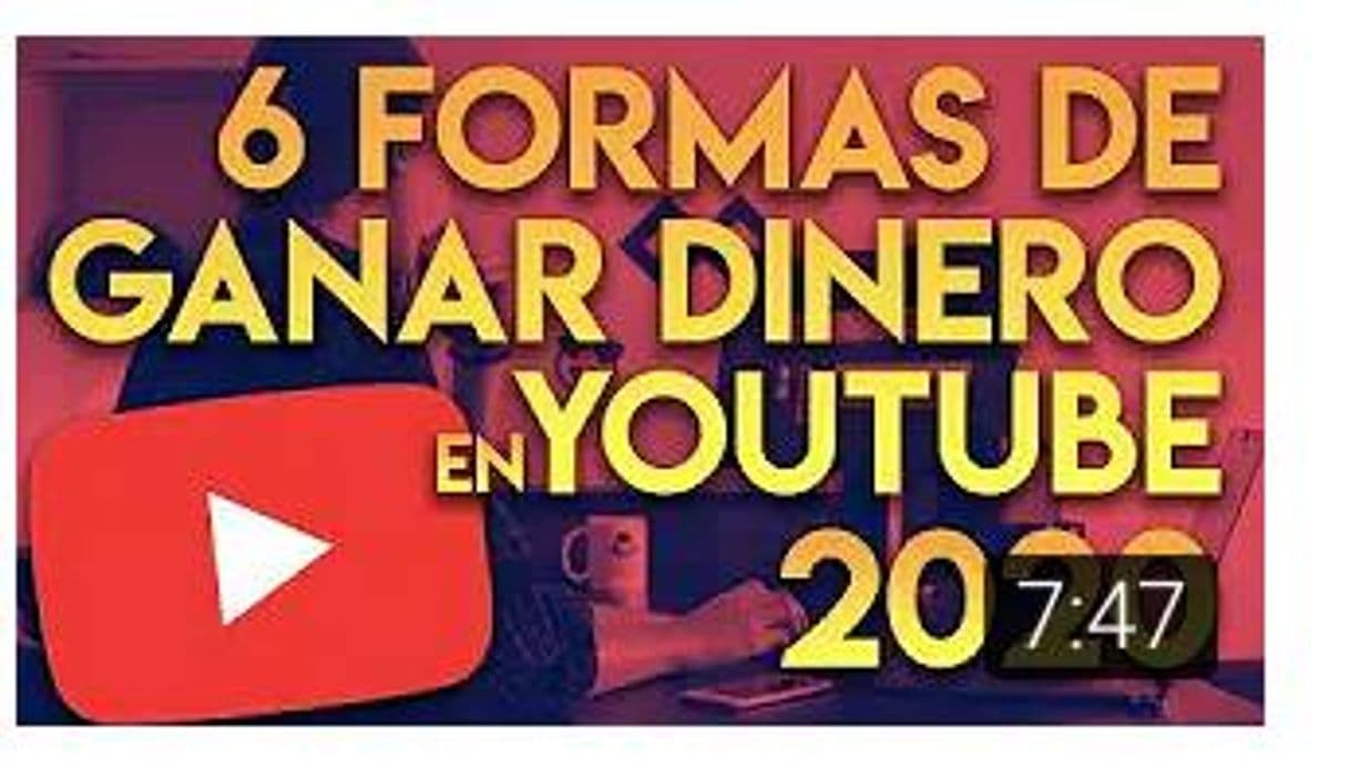 Fashion 6 FORMAS DE GANAR DINERO EN YOUTUBE 2020 - YouTube