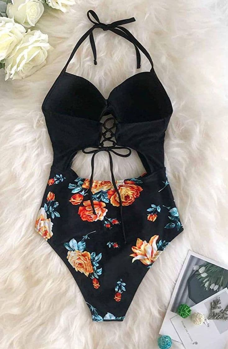 Moda Traje de baño de una pieza para mujer 👙