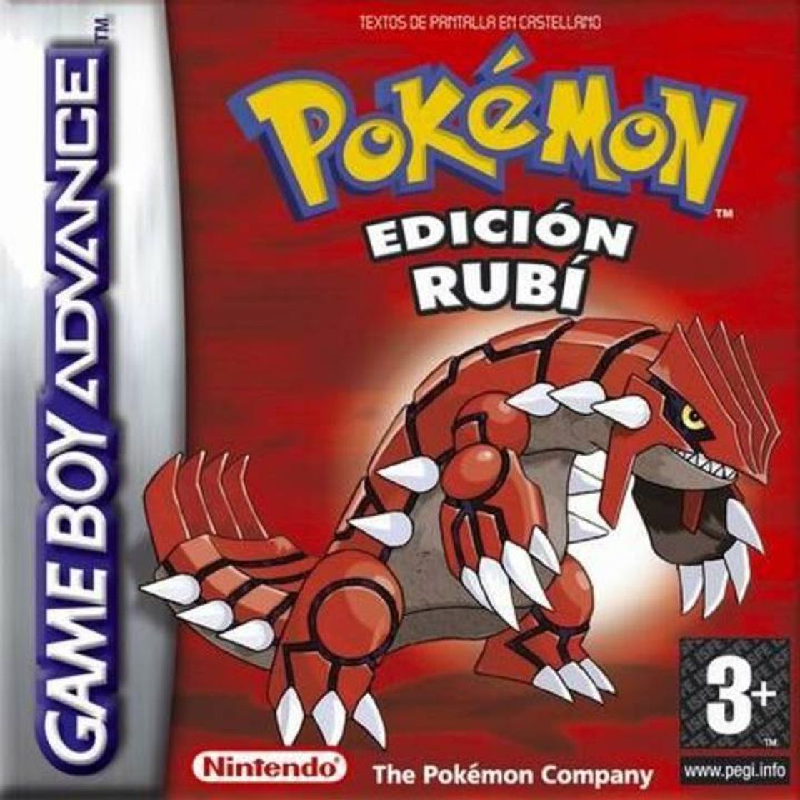 Videojuegos Pokémon Rubí 