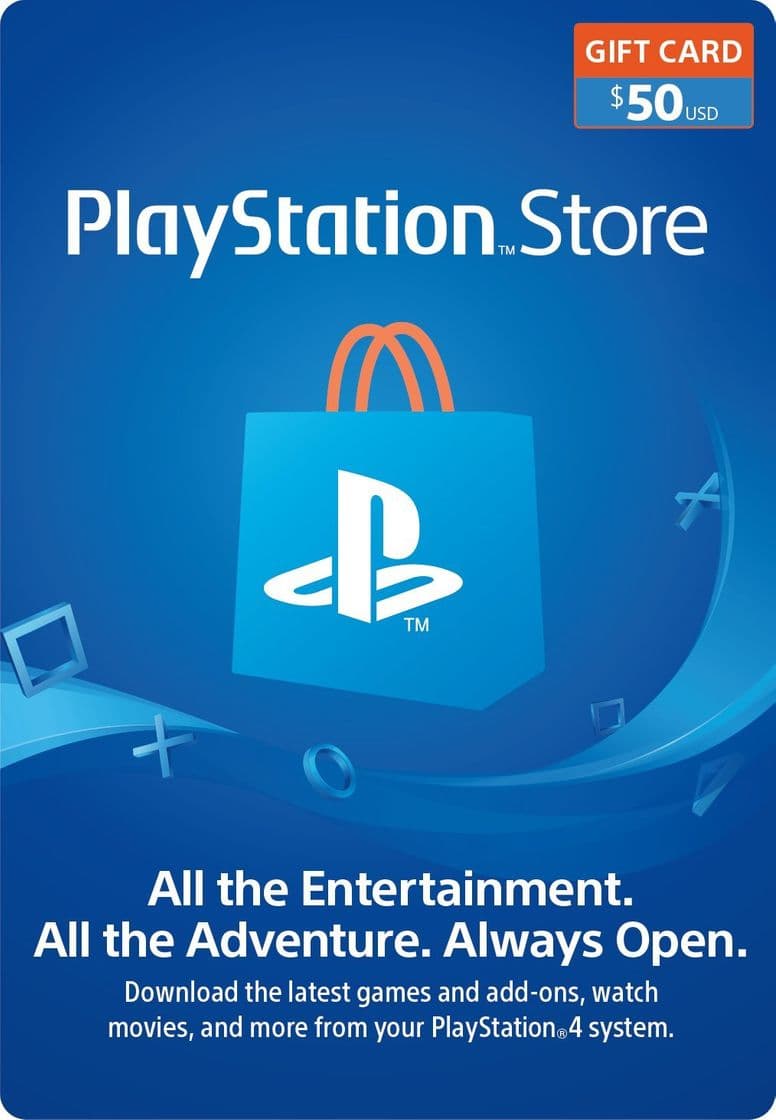 Producto $50 PlayStation Store Gift Card [Digital Code] USA