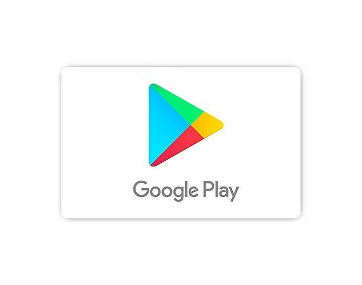 Producto Código de regalo de Google Play