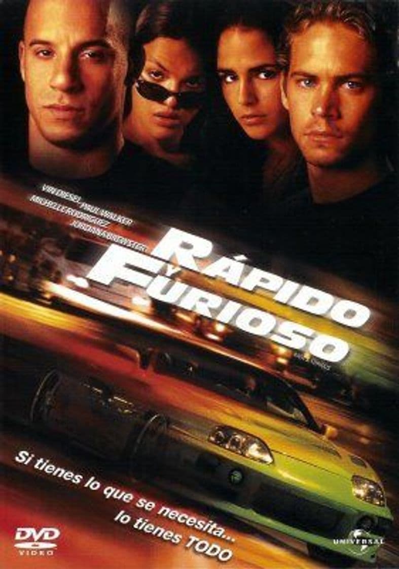 Película Rapido y Furioso 1 