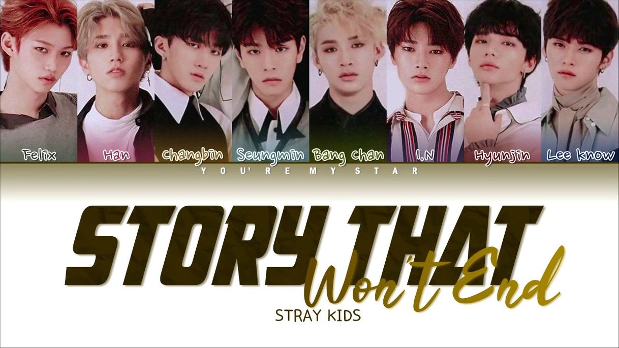 Canción [쇼음악중심] Stray Kids - Story that won't end 