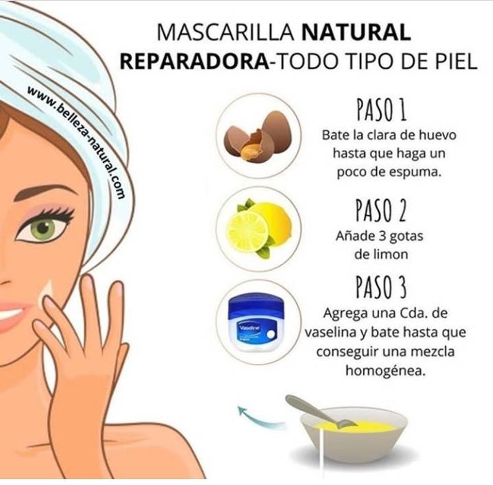 Moda Mascarilla reparadora 😊