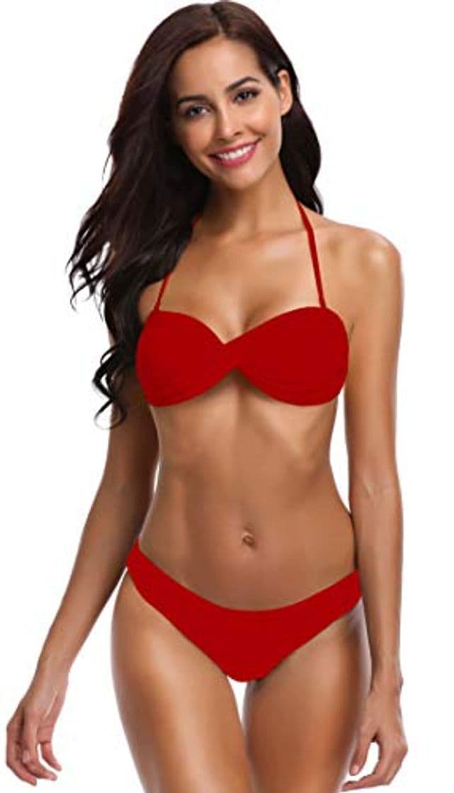 Fashion SHEKINI Traje de Baño de Dos Piezas Bikini Set Traje de Baño