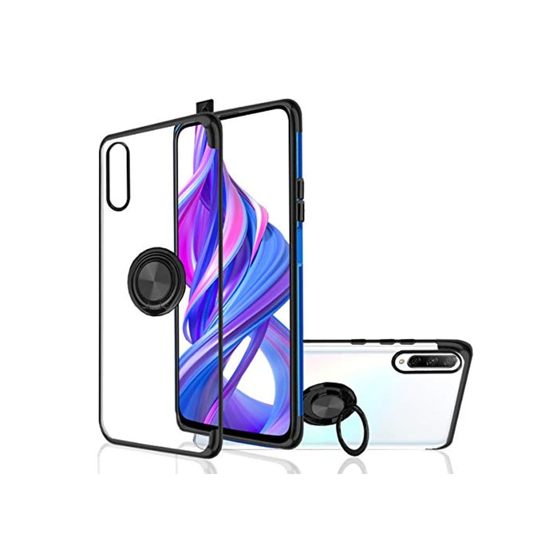 Producto Y9s / P Smart Pro Funda para Huawei, [con Soporte de Anillo