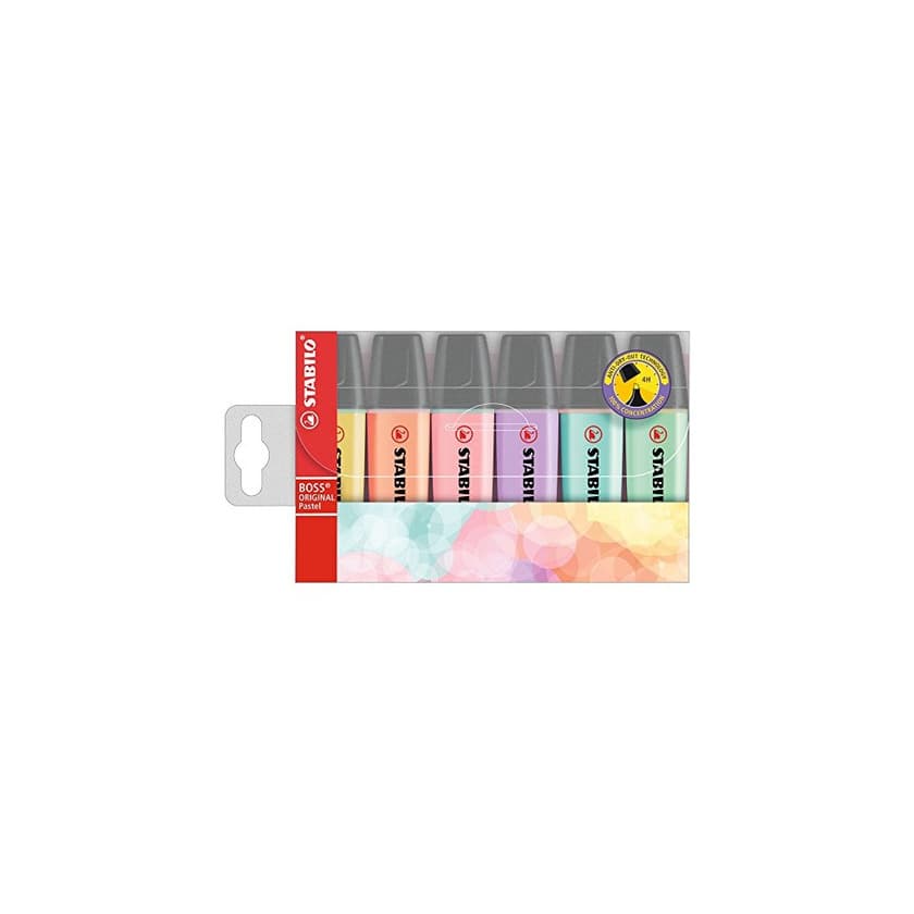 Product STABILO BOSS Original PASTEL - Marcador - Estuche 6 colores