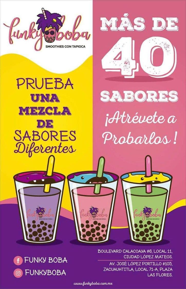 Restaurantes Funky Boba Coacalco