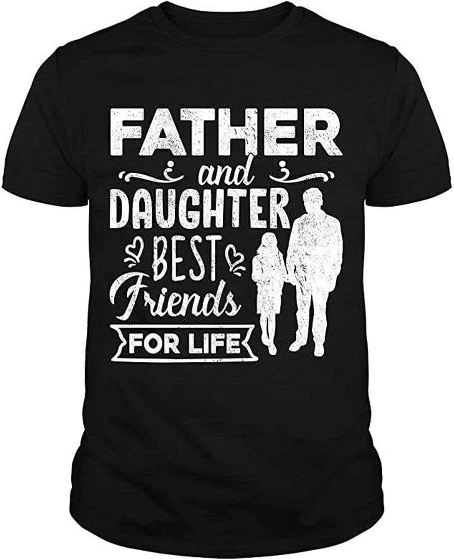 Moda Father And Daughter Best Friends for Life Customized T Shirt