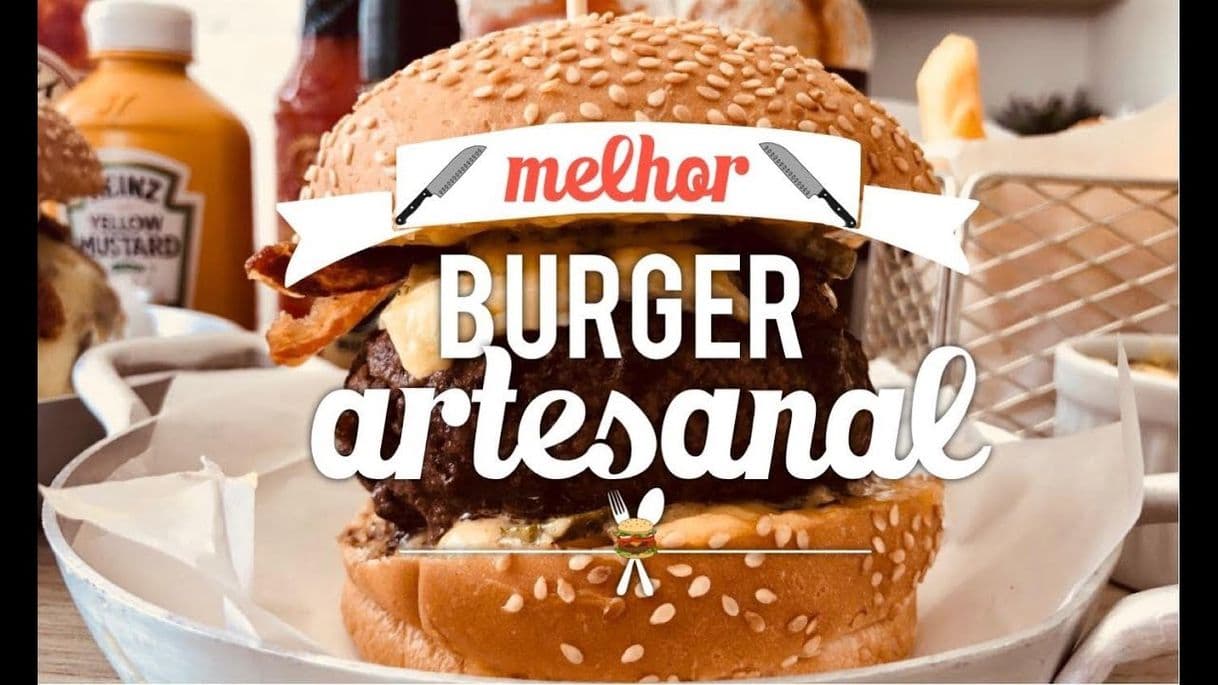 Fashion Delicioso Hamburguer Artesanal | Receitas de Minuto - A Solução ...