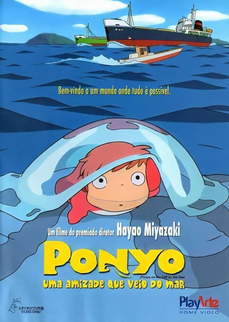 Película Ponyo: Uma Amizade que Veio do Mar