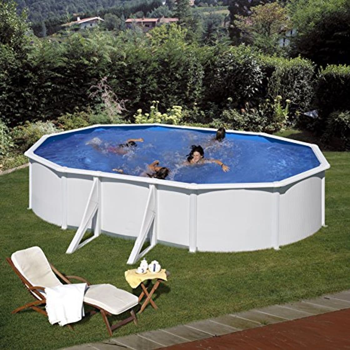 Product Gre KIT610ECO Fidji-Piscina Elevada Ovalada