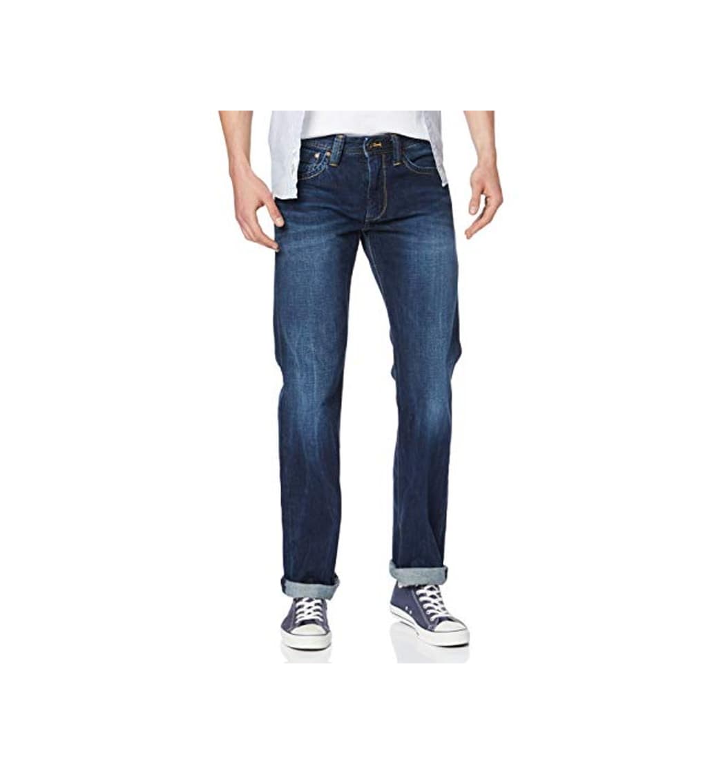 Fashion Pepe Jeans Kingston Zip, Vaqueros Regular para Hombre, Azul