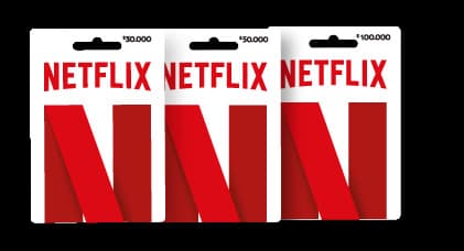 Moda Tarjetas de regalo de Netflix