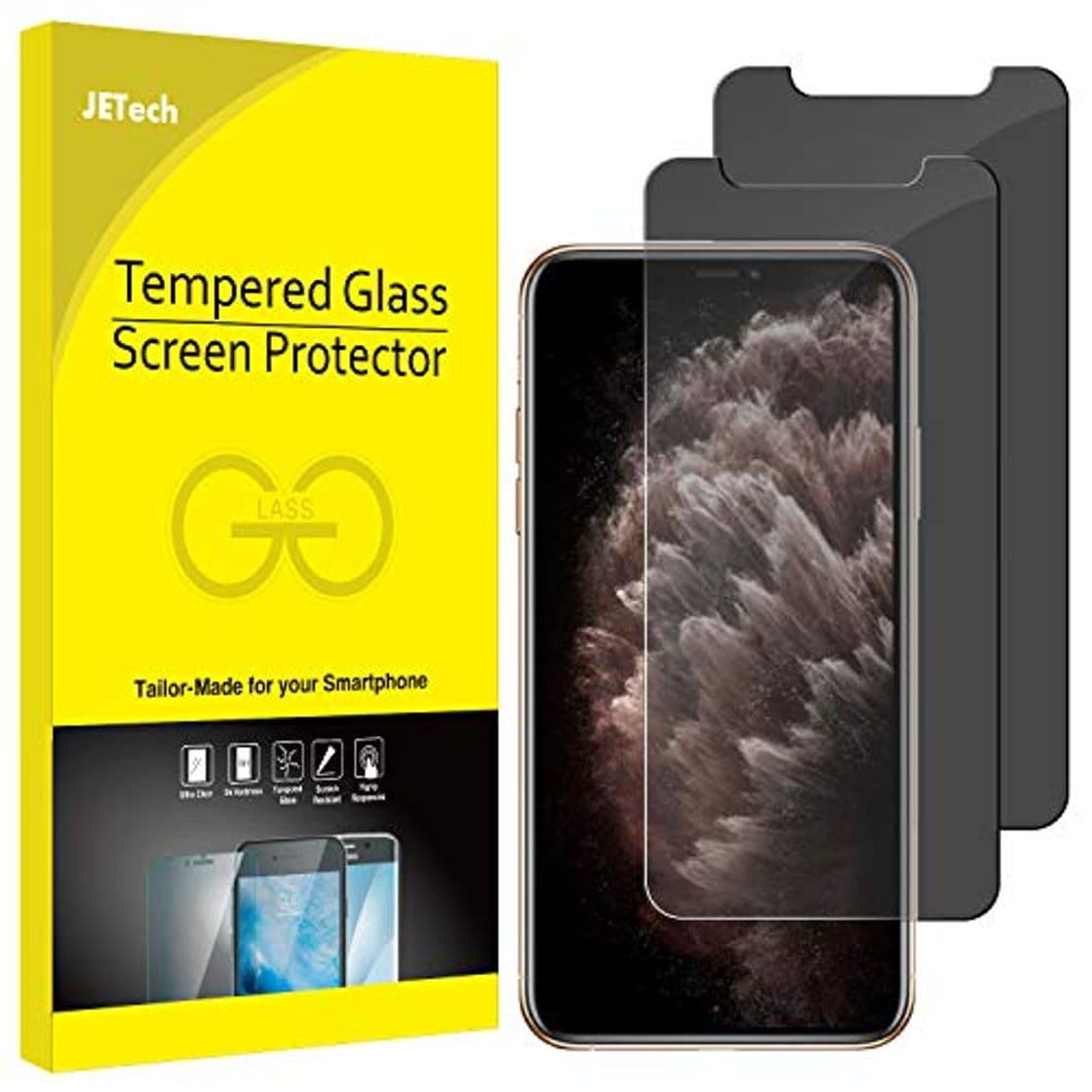 Product JETech Protector Pantalla de Privacidad Compatible iPhone 11 Pro MAX y iPhone