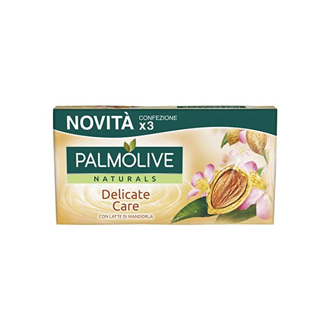 Beauty PALMOLIVE NATURALS DELICATE CARE WITH ALMOND MILK LOTE 3 piezas