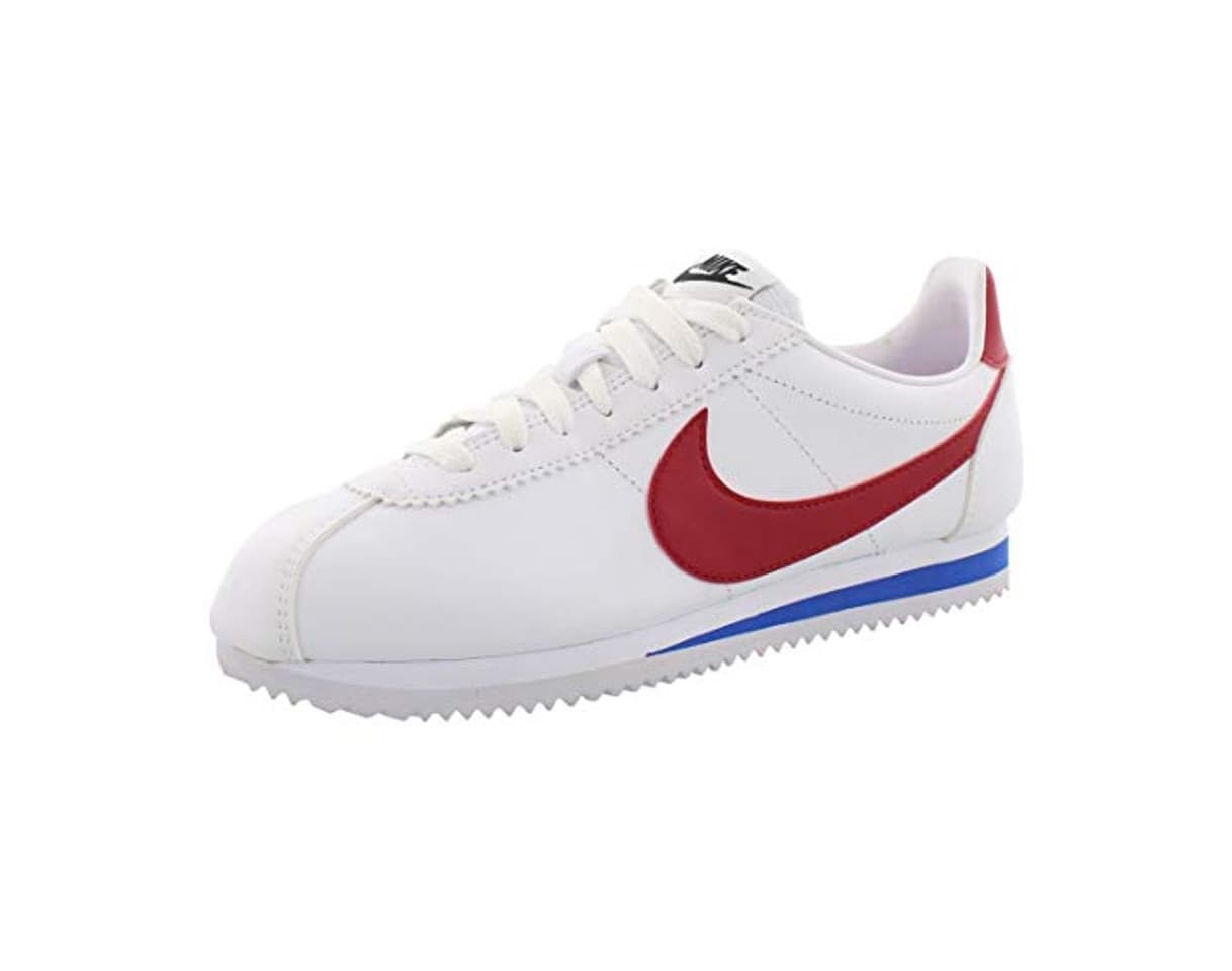 Moda Nike Classic Cortez Leather, Zapatillas para Mujer, Blanco