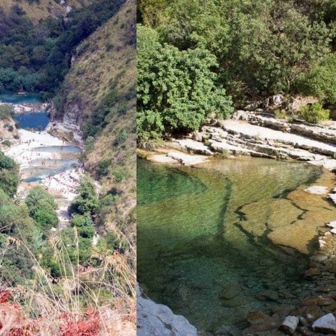 Lugar Laghetti di Cavagrande - Parcheggio Carrubella