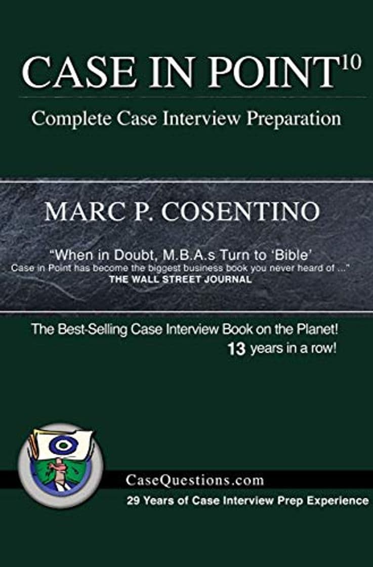 Book Case in Point 10: Complete Case Interview Preparation