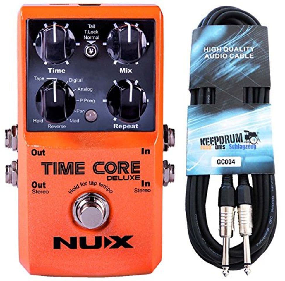 Product Nux Time Core Deluxe Multi Delay 8 delays y Looper Función