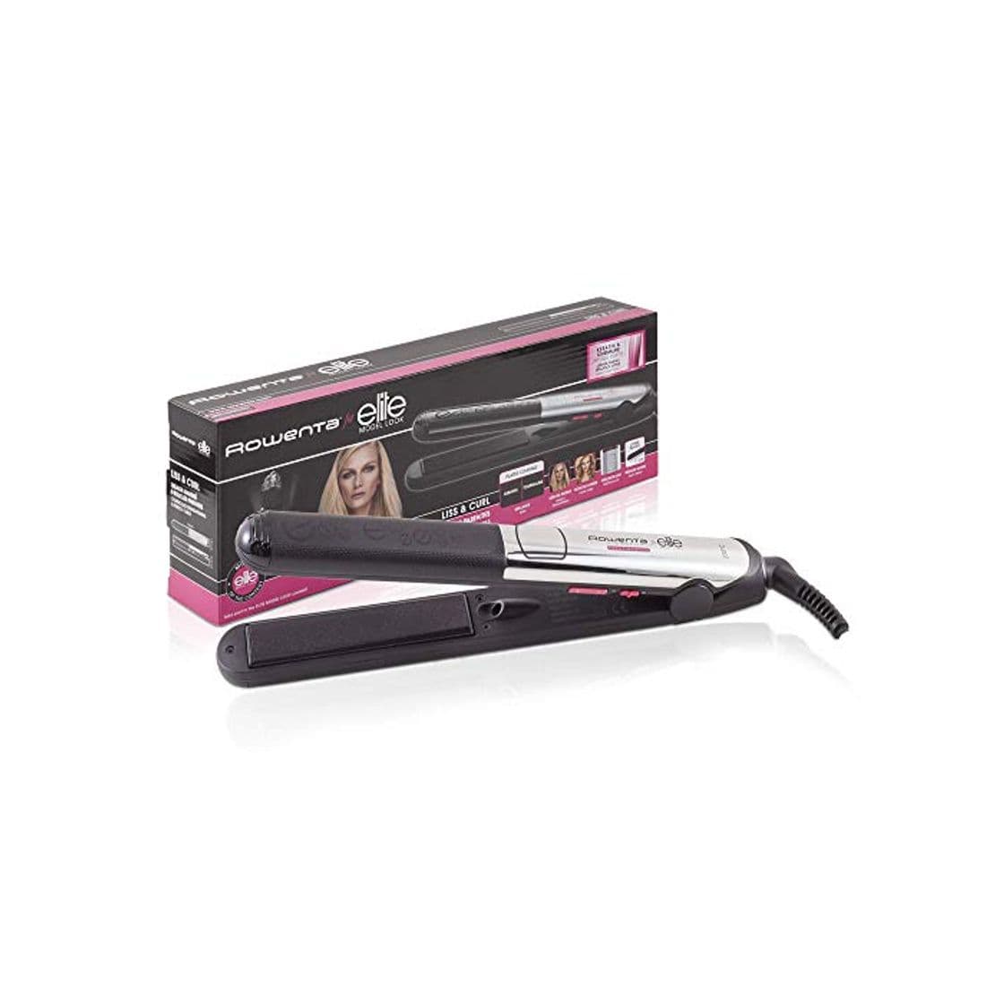 Beauty Rowenta Liss & Curl SF4522F0 Plancha de pelo